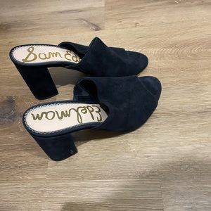 Sam Edelman slip on suede sandals